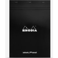 Rhodia : No.18 Basics Dot Pad : Black Cover : 80 Sheets : A4