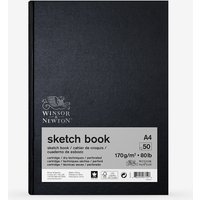 Winsor & Newton : Hardbound Sketch Book : 170gsm : 50 Sheets : A4