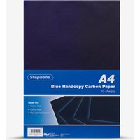 Stephens : Carbon Paper : A4 : Blue : 10 Sheets