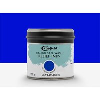 Cranfield : Caligo : Safe Wash : Relief Ink : 250g Tin : Ultramarine