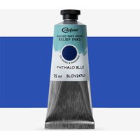 Cranfield : Caligo : Safe Wash : Relief Ink : 75ml : Phthalo Blue