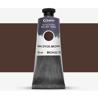Cranfield : Traditional Relief Ink : 75ml : Van Dyck Brown