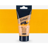 Schmincke : College Linol : Linoprint Ink : 75ml : Yellow Orange