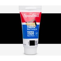 Speedball : Fabric Block Printing Ink : 75ml : Black