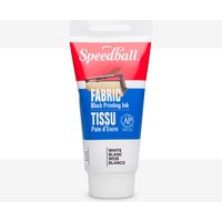 Speedball : Fabric Block Printing Ink : 75ml : White