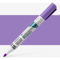 Pebeo : Setaskrib+ Fabric Marker Brush Tip : Fluorescent Violet (417)