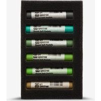 Art Spectrum : Soft Pastel : Set of 6 : Summer Greens