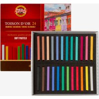 Koh-I-Noor : Toison d'Or : Square Soft Pastels : Set of 24