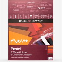 Daler-Rowney : Murano : Pastel Pad : 12x16in (Apx.30x41cm) : Warm Colours