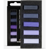 Royal Talens : Rembrandt : Soft Half Pastels : Deep Violets : Set of 5