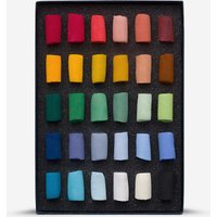 Unison Colour : Soft Pastel : Set of 30 Half Sticks