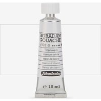 Schmincke : Horadam Gouache Paint : 15ml : Titanium White