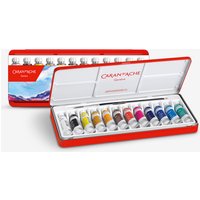 Caran d'Ache : Studio Gouache : Set of 12x10ml Tubes