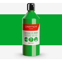 Caran d'Ache : Eco Gouache : 500ml : Fluorescent Yellow/Green