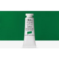 Winsor & Newton : Designer Gouache Paint : 14ml : Permanent Green Middle