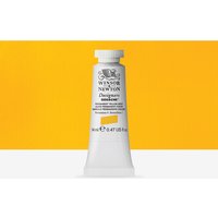 Winsor & Newton : Designer Gouache Paint : 14ml : Permanent Yellow Deep