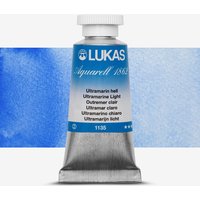 Lukas : 1862 : Watercolour Paint : 24ml : Ultramarine Light