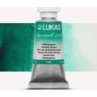 Lukas : 1862 : Watercolour Paint : 24ml : Phthalo Green