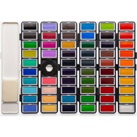 Studio Essentials : Watercolour Paint : Folding Set : 58 Pans