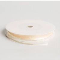 Organza Ribbon : 10mm : Ivory