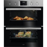AEG OU5NU20M 6000 Series SurroundCook Stainless Steel Built Under Double Oven