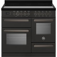 Bertazzoni Professional Series PRO105I3ECAT 100cm 123L A Rated Carbonio XG Induction Range Cooker