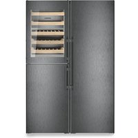 Liebherr Peak XRCBS5295 120cm 519L Black Steel Glass No Frost Side by Side Fridge Freezer