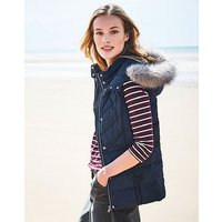 Down Gilet in Dark Navy at Crew Clothing Company Down Gilet in Dark Navy.