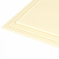 Cream Acrylic Sheet (Gloss Finish) - 3.0 mm - Cream - Cut to Size Cut Plastic Sheeting