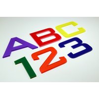 Acrylic Flat Cut Letters - 5.0 mm - Cut to Size Perspex