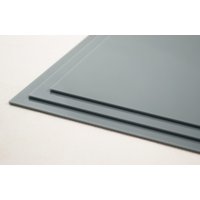 Grey Acrylic Sheet (Gloss Finish) - 3.0 mm - Grey - Cut to Size Cut Plastic Sheeting