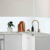 Ice White AluSplash Splashback - 900mm x 750mm - Standard Size