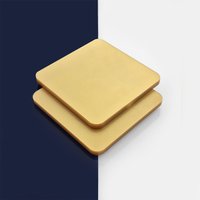 100% Recycled Gold Metallic Greencast Acrylic Sheet - 3.0 mm - Cut to Size
