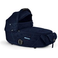 Mios Lux Carry Cot - Rebellious Luxury Denim Blue