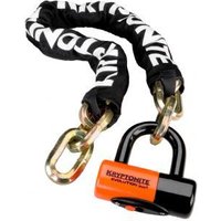 Kryptonite New York Chain Bike Lock With Series 4 Disc Lock (100 Cm Long)