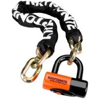 Kryptonite New York Chain Bike Lock With Series 4 Disc Lock (100cm Long)