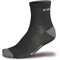 Image of Endura Baabaa Merino Warm Cycling Socks Twin Pack Small/Medium