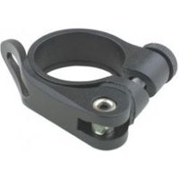 System Ex Quick Release / Qr Seatpost Clamp Black 31.8mm