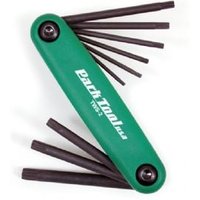 Image of Park Tool Tws2c Fold-up Torx Wrench Set: T7 9 10 15 20 27 30 And 40