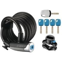 Cyclestore Giant Equipment Giant Surelock Flex Key Coil 15 Lock | Save up to 12% with Loyalty Scheme & FREE 48hr tracked postage over £20.