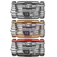 Cyclestore CRANKBROTHERS CrankBrothers Multi 19 Tool Black/Red | Save up to 12% with Loyalty Scheme & FREE 48hr tracked postage over £20.