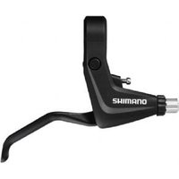 Image of Shimano Bl-t4000 Alivio 2-finger Brake Levers For V-brakes Silver