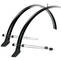Image of Sks Commuter 700c Mudguard With Spoiler 700c 45mm 700c 45mm Silver