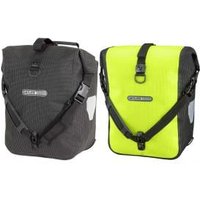 Image of Ortlieb Sport Roller Ql2.1 High Visibility Panniers 25 Litre 25 Litre (Pair) - Neon Yellow/ Black