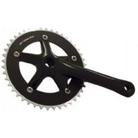 Image of System Ex Track Crankset - Black