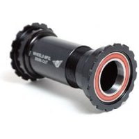 Image of Wheels Manufacturing Bb86 / 92 Bottom Bracket With Angular Contact Bearings- Sram Compatible - Black
