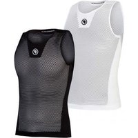 Image of Endura Fishnet 2 Sleeveless Baselayer Small/Medium - White