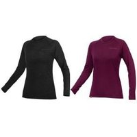 Endura Baabaa Blend Womens Long Sleeve Baselayer X-Small - Black