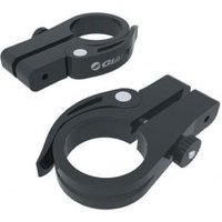 Image of Giant Quick Release Seat Collar With Rack Mount 31.8mm - Black