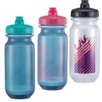 Giant Liv Doublespring 600cc Womens Water Bottle 600cc (22oz) - Clear/Purple